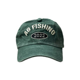 Green Stonewashed Cap
